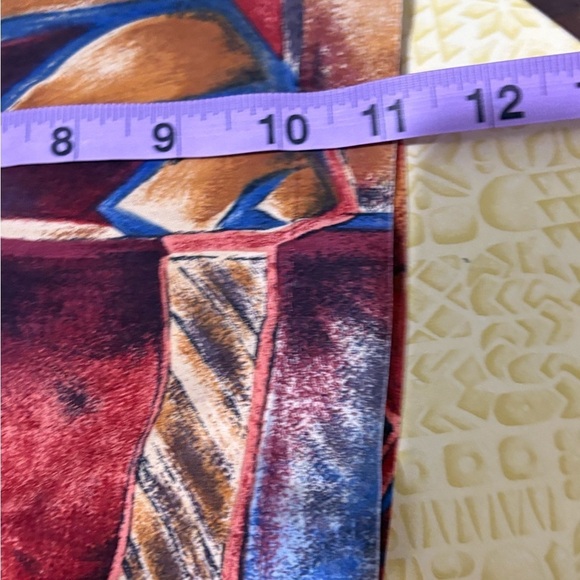 Vintage Colorful Abstract Button-Up Shirt - Picture 7 of 8